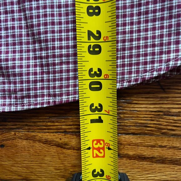 Polo Ralph Lauren Men's XL Classic Fit Button Down Dress Shirt Red Gingham Plaid - Picture 6 of 8